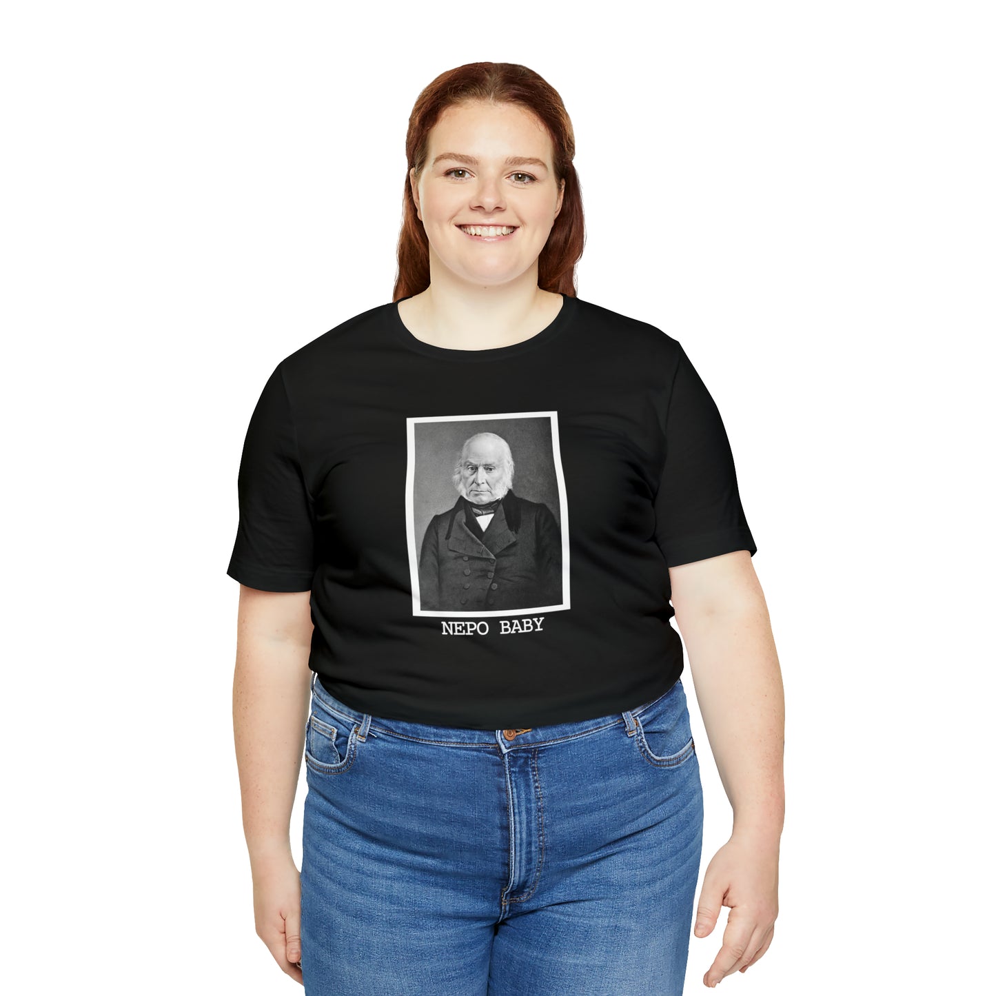 US History Humor Nepo Baby John Quincy Adams American History Shirt for Teachers