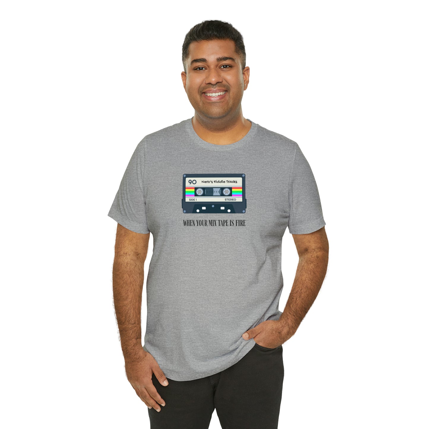 Emperor Nero "When Your Mix Tape is Fire" Ancient History Shirt