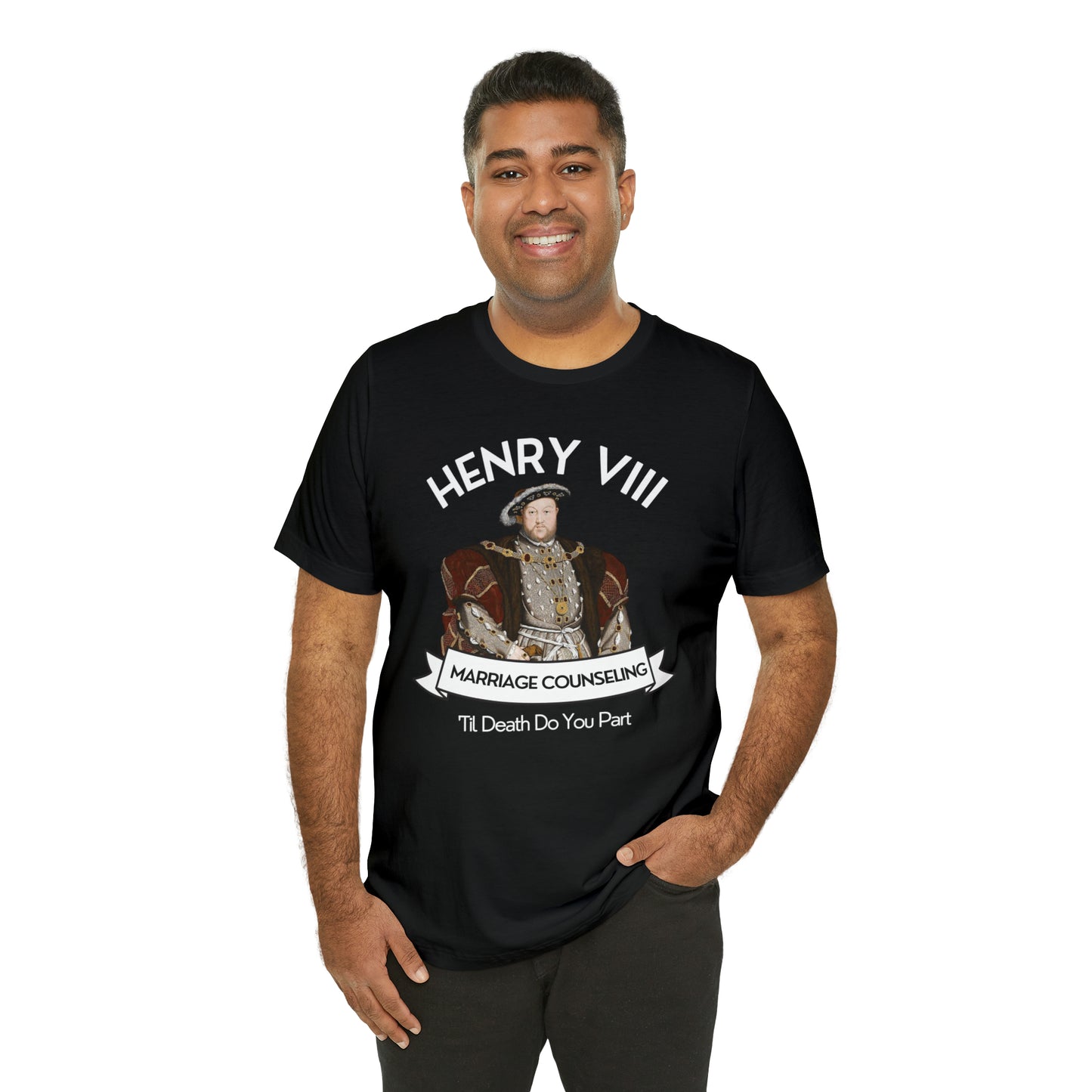 Henry VIII Marriage Counsellor Funny British History Shirt