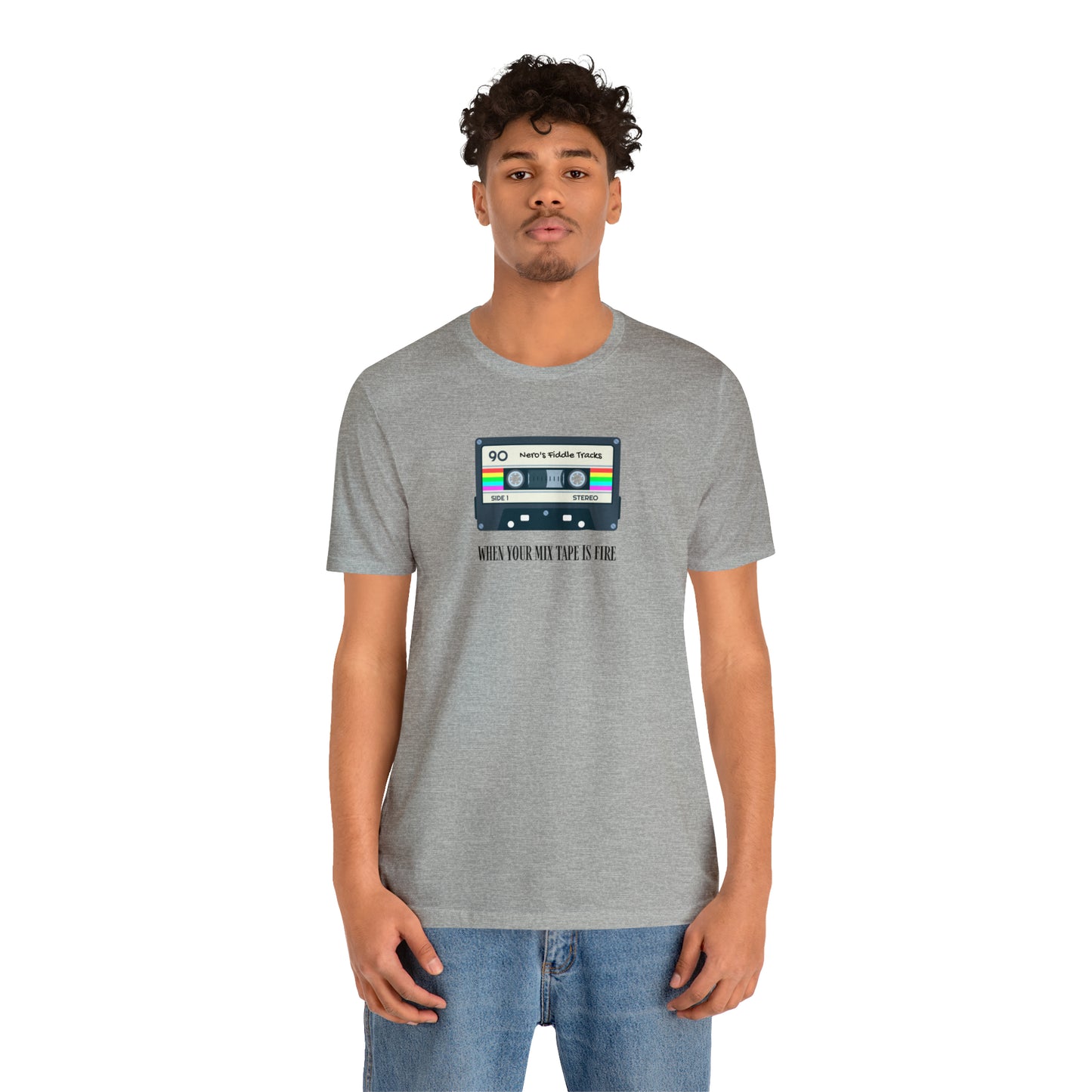 Emperor Nero "When Your Mix Tape is Fire" Ancient History Shirt