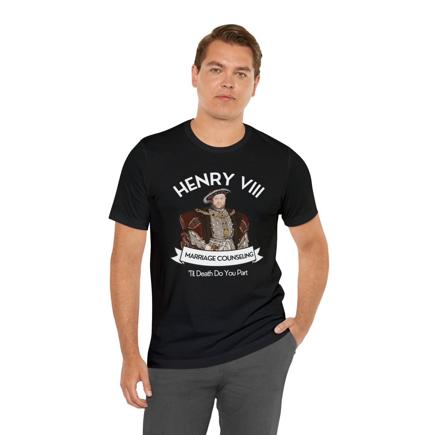 Henry VIII Marriage Counsellor Funny British History Shirt