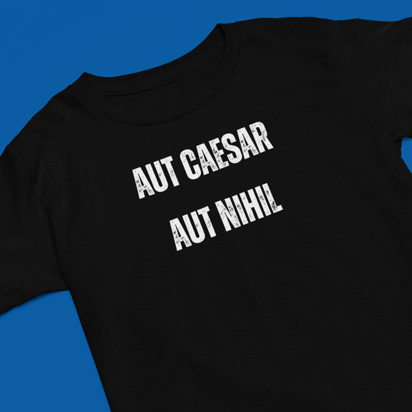 "Aut Caesar Aut Nihil" (Caesar or Nothing) Ancient Latin Shirt