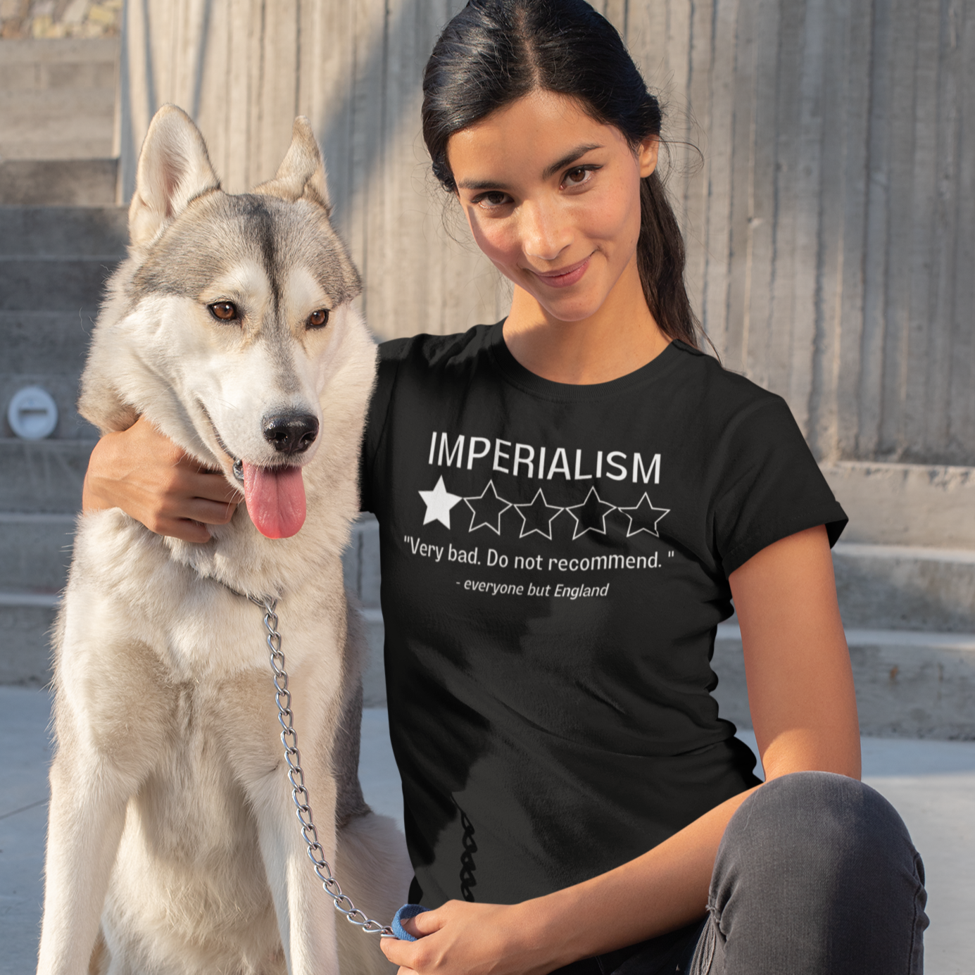 "Imperialism. Very Bad." Review Shirt