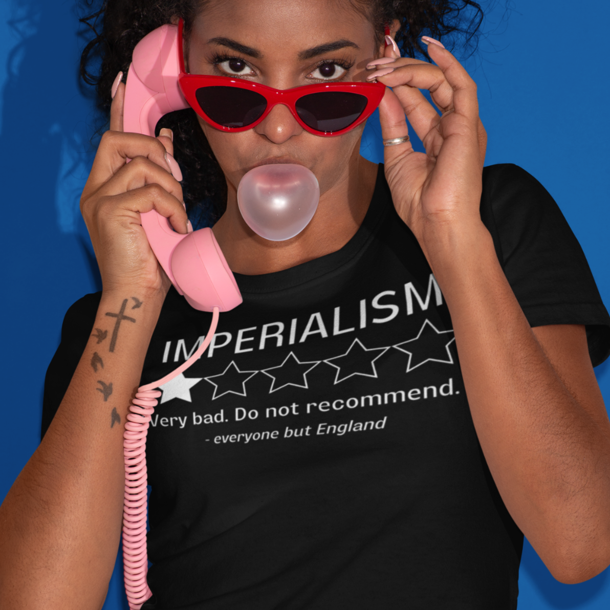 "Imperialism. Very Bad." Review Shirt