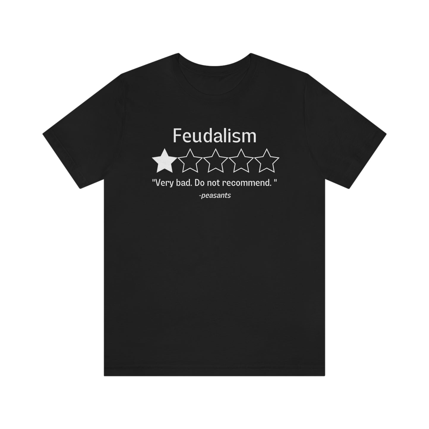 Feudalism Review World History Funny Shirt AP History Teacher