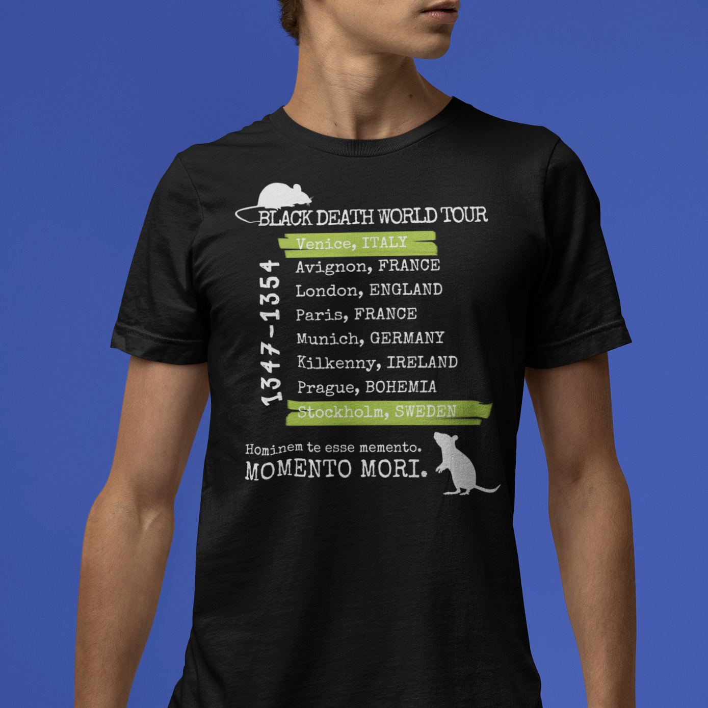 "Black Death World Tour" Medieval History Shirt